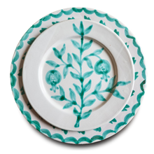 Load image into Gallery viewer, GRANADA GREEN PLACE SET 8x (4 Dinner + 4 Starter)